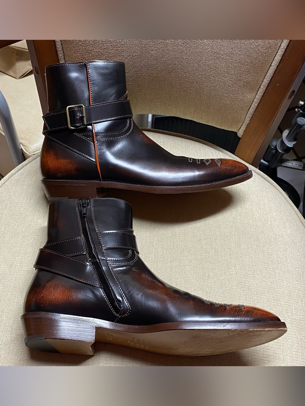 Maison Martin Margiela ITALIAN Sz.38 Ankle Boots Coachella BOHO COTTAGECORE